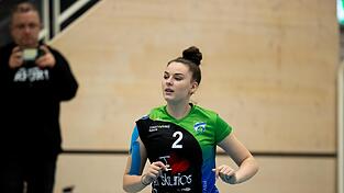 Paula Schröer, hier im Trikot der Skurios Volleys Borken, schließt sich NawaRo Straubing an. Paula Schröer, hier im Trikot der Skurios Volleys Borken, schließt sich NawaRo Straubing an.