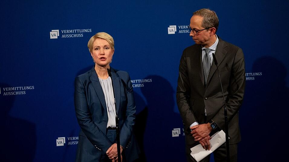 Manuela Schwesig und Hendrik Hoppenstedt wurden als Vermittlungsausschuss-Vorsitzende wiedergew&auml;hlt.