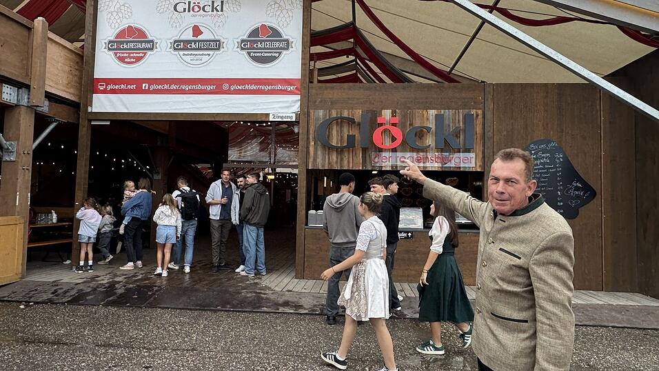 Das Glöckl-Festzelt ist für Wiedemann ein ganz besonderer Ort.