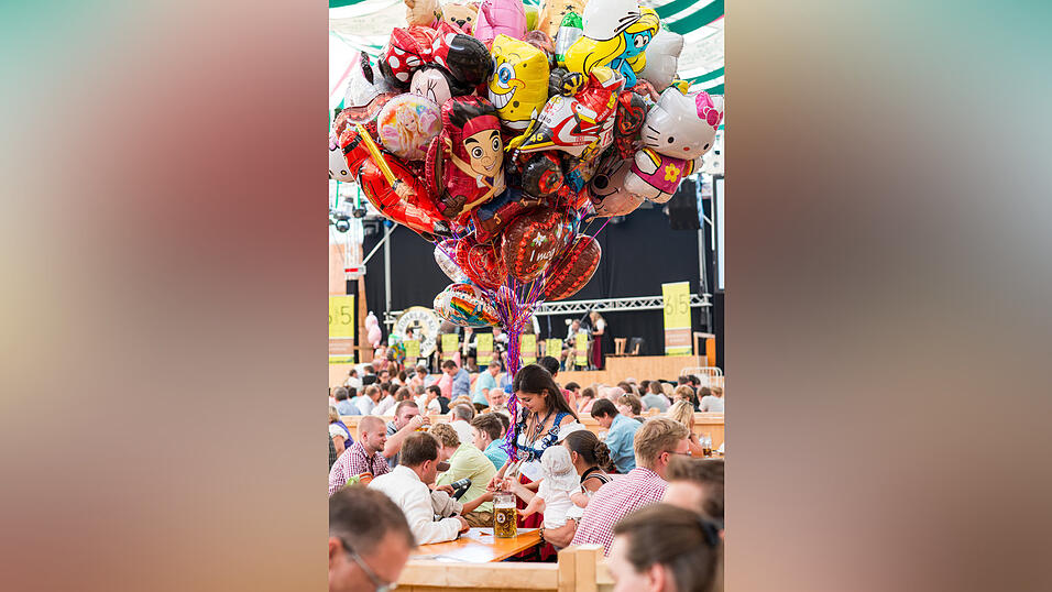 Impressionen vom G&auml;ubodenvolksfest. Foto: Ulli Scharrer