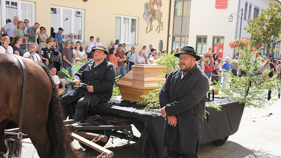 Der 35. Rosstag in Bad K&ouml;tzting. Bilder vom Festumzug &bdquo;Landwirtschaft und Handwerk von damals&ldquo;.