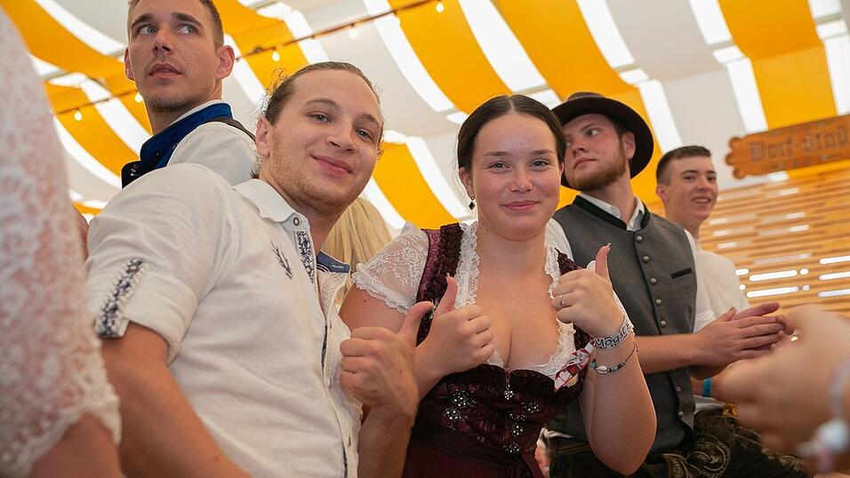 Die Partybilder von Dienstag, 16. August 2022, aus dem Festzelt Nothaft.