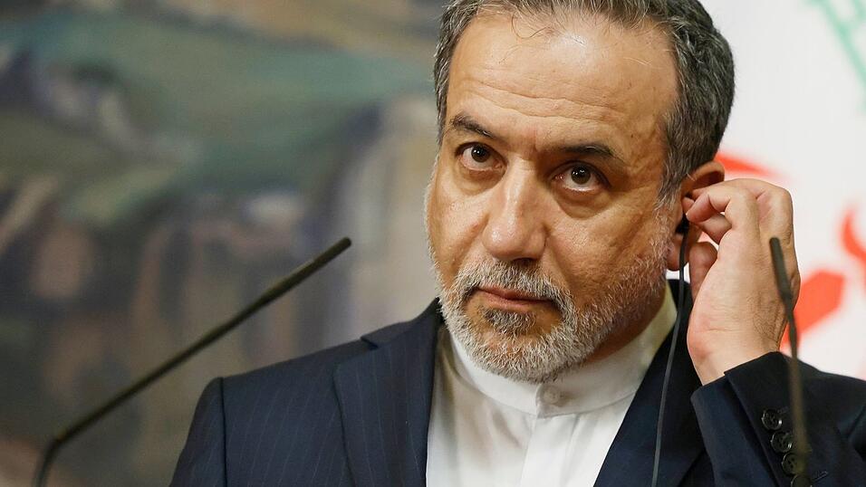 Irans Au&szlig;enminister Araghatschi gibt eine harte Linie vor. (Archivbild)