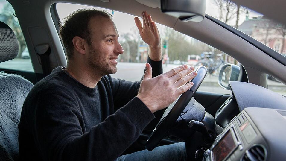 Wütend am Steuer: Auf Stress reagiert jeder anders. Wütend am Steuer: Auf Stress reagiert jeder anders.