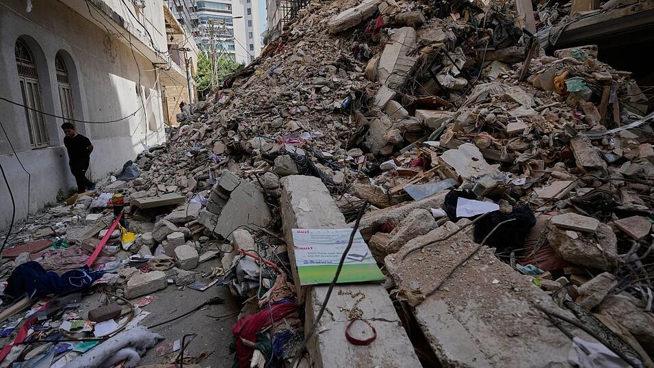 Trump verk&uuml;ndet eine Verl&auml;ngerung der Waffenruhe zwischen Israel und Libanon um drei Wochen. (Archivbild)