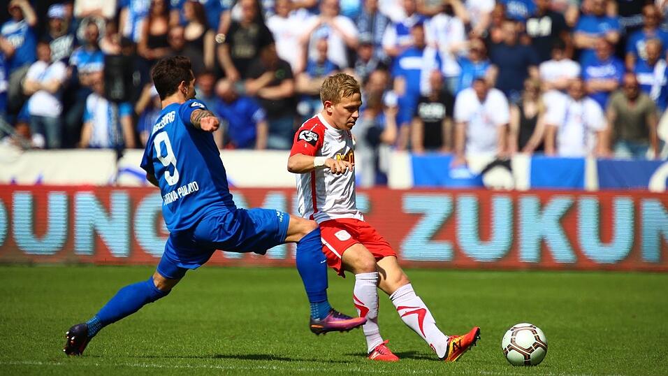 Jahn Regensburg hat auch das Drittliga-Spitzenspiel beim 1. FC Magdeburg gewonnen.