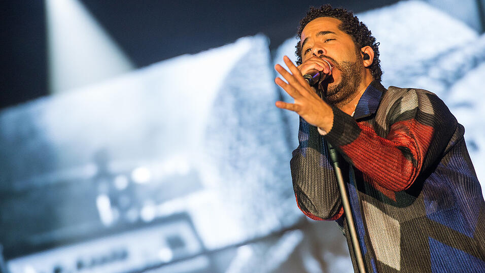 Der letzte Gig des Abends am Samstag: Adel Tawil. Foto: Mathias Adam
