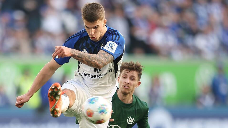 Auf Luka Vuskovic konnte sich der HSV wieder verlassen.