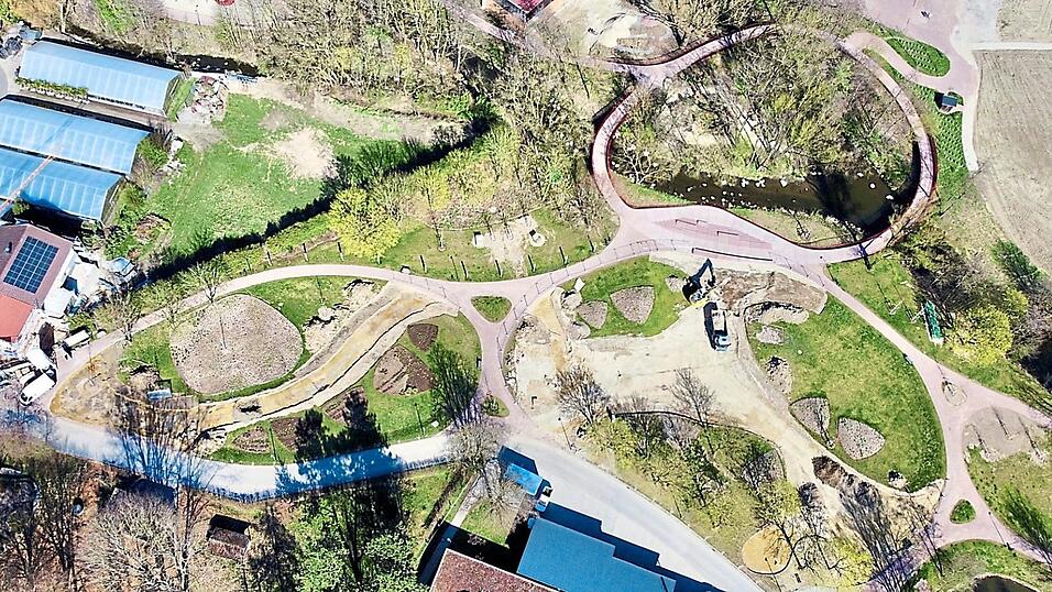 Der einstige Chambauen-Park zwischen Zippererweg und Tagungszentrum gleicht derzeit einer Baustelle.