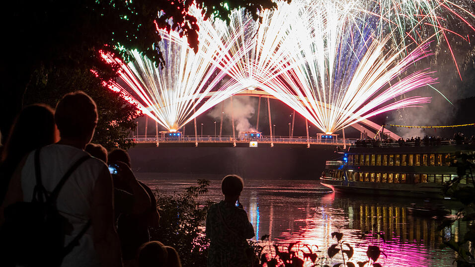 'Donau in Flammen' fand heuer zum 20. Mal in Vilshofen statt.