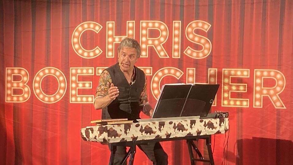 Chris Boettcher rockte die Dorfhausbühne. Chris Boettcher rockte die Dorfhausbühne.