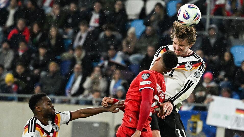 Kopfballstark mit 1,98 Metern: Torj&auml;ger Woltemade.