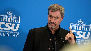 CSU-Chef Söder stellt sich erneut demonstrativ an die Seite Israels.