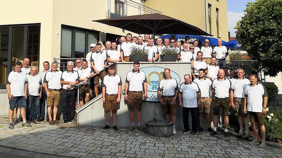 Einen geselligen Abend machten sich die Mitglieder des Stammtisches.