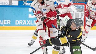 Einmal aus dem Weg bitte: Stanislav Dietz (links) sorgt mit seiner robusten Spielweise für ordentlich Präsenz beim EV Landshut. Diese wird’s auch in Bietigheim brauchen, um den Dreier einzufahren. Einmal aus dem Weg bitte: Stanislav Dietz (links) sorgt mit seiner robusten Spielweise für ordentlich Präsenz beim EV Landshut. Diese wird’s auch in Bietigheim brauchen, um den Dreier einzufahren.