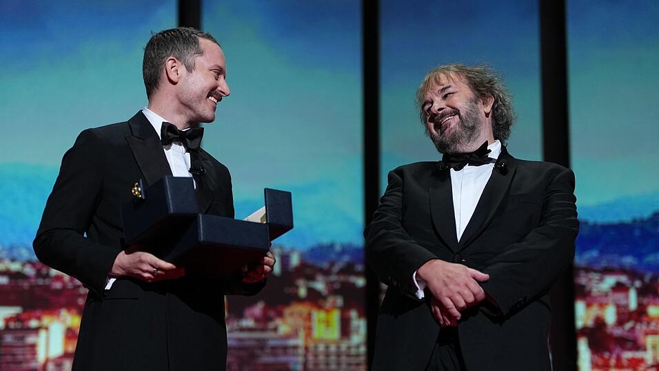 Elijah Wood hielt die Laudatio auf Peter Jackson. Elijah Wood hielt die Laudatio auf Peter Jackson.