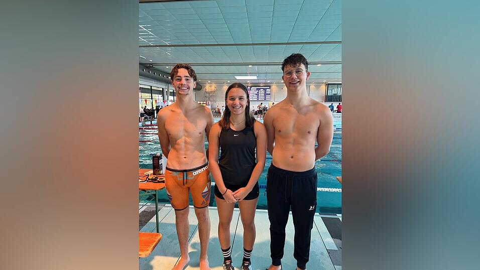 Die drei Hengersberger Starter: (v.l.) Simon Würzinger, Theresa Drasch, Maximilian Koller. Die drei Hengersberger Starter: (v.l.) Simon Würzinger, Theresa Drasch, Maximilian Koller.