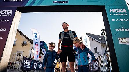 Gemeinsam mit seinen S&ouml;hnen &uuml;berquerte Markus Mingo die Ziellinie als Zweiter.