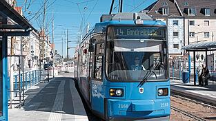 Der erste Abschnitt der neuen Tram 14 wurde vor knapp sechs Wochen eingeweiht.