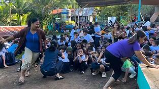 Vielerorts war es der erste Schultag auf den Philippinen. Vielerorts war es der erste Schultag auf den Philippinen.