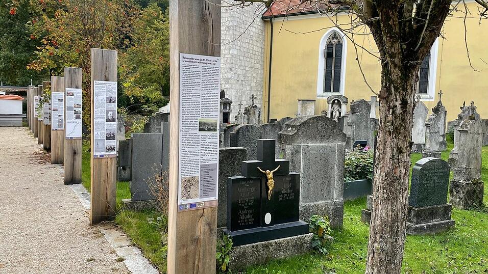 Der Alte Friedhof in Saal an der Donau.