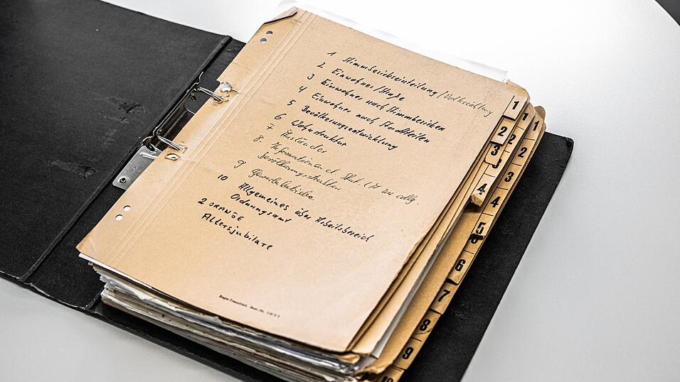 Ordnung muss sein: In der Stadt wird genau Buch &uuml;ber die Einwohnerzahlen gef&uuml;hrt.