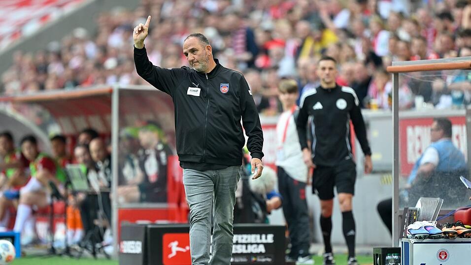 Heidenheim-Coach Frank Schmidt bastelt weiter am Wunder.