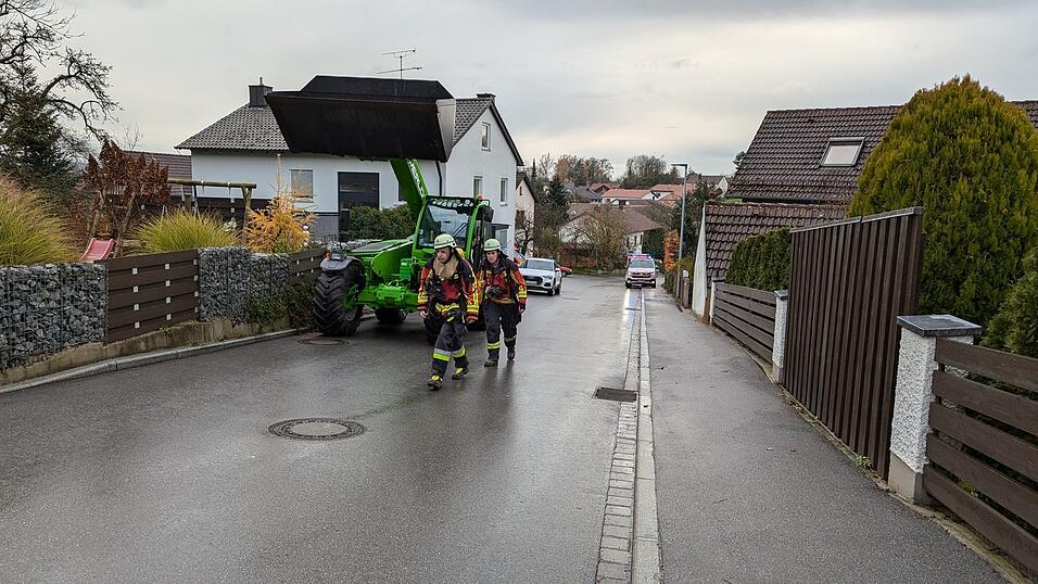 Bilder zum Brand in Mirskofen Bilder zum Brand in Mirskofen