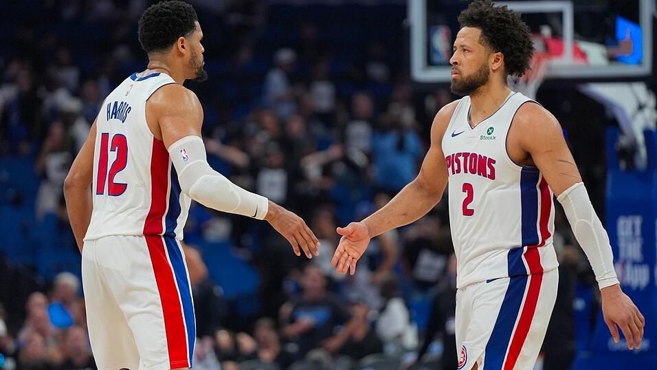 Detroits Cade Cunningham &uuml;berzeugte in Spiel sechs.