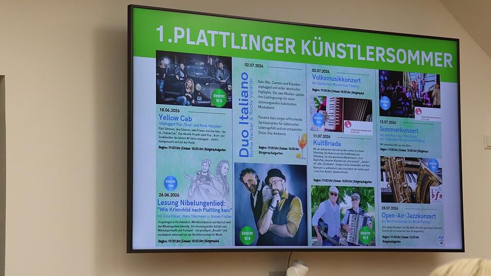 Traditionell ist ein Gro&szlig;teil der Veranstaltungen im Rahmen des K&uuml;nstlersommers kostenlos.
