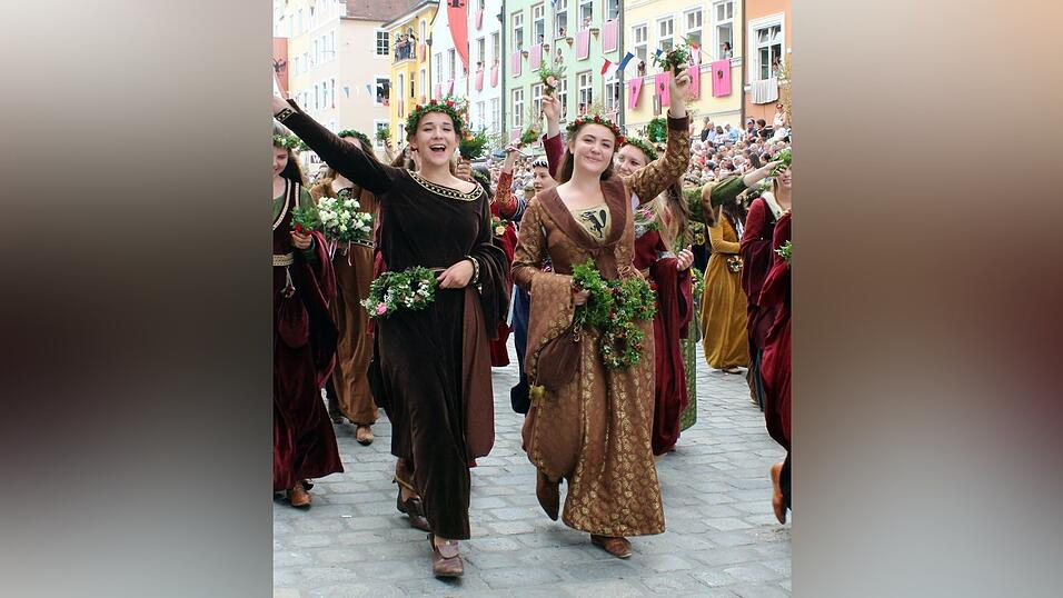 Der letzte Umzug der Landshuter Hochzeit 2017