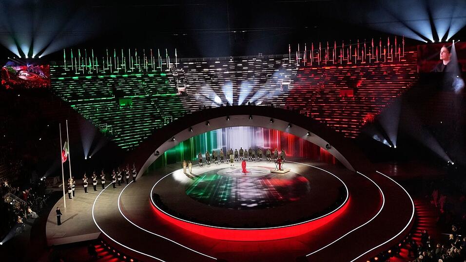 Die Er&ouml;ffnungsfeier der Paralympics begann mit einer Ode an Gastgeber Italien.