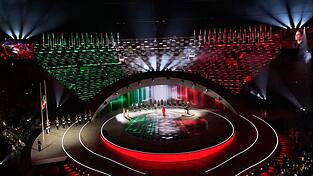 Die Er&ouml;ffnungsfeier der Paralympics begann mit einer Ode an Gastgeber Italien.