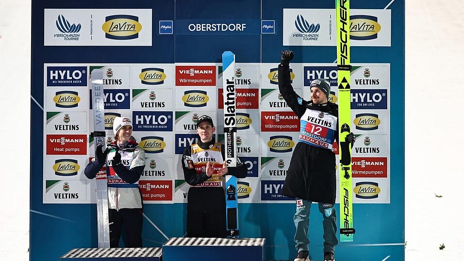 Hoffmann rückte unverhofft aufs Podium. Hoffmann rückte unverhofft aufs Podium.