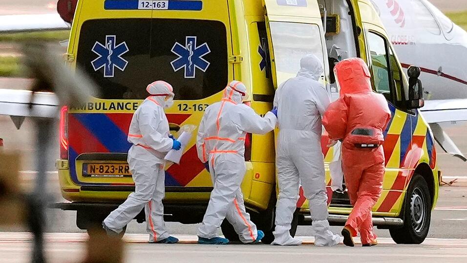 Bei der Versorgung der Verdachtsf&auml;lle gelten strenge Sicherheitsvorkehrungen.