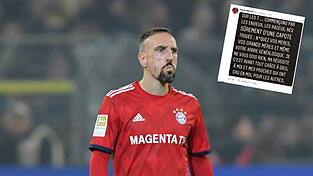 Frank Rib&eacute;ry ist via Twitter mit markigen Worten auf seine Kritiker losgegangen.