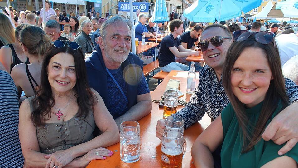 Das Bismarckplatzfest in Landshut war auch am Samstag gut besucht.