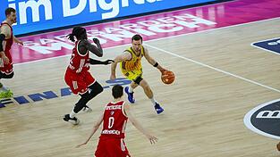Alba Berlin gewann das fünfte Finale in München. (Archivbild) Alba Berlin gewann das fünfte Finale in München. (Archivbild)