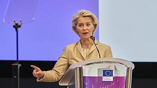 EU-Kommissionspräsidentin Ursula von der Leyen überließ es anderen, den Vorschlag weitreichender Sanktionen gegen Israel zu unterbreiten.