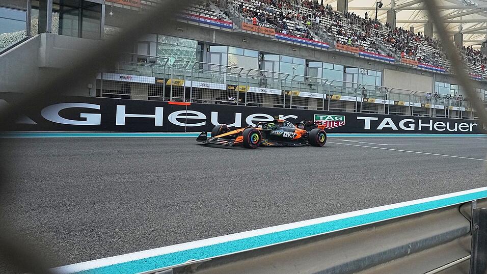 Norris musste auch einen Schreckmoment überstehen. Norris musste auch einen Schreckmoment überstehen.