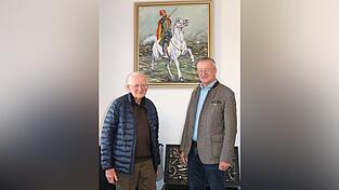 Beim Empfang im Rathaus würdigte Bürgermeister Markus Ackermann auch Wieland Oberhofers Verdienste als Förderer und Gönner zahlreicher Vereine und Organisationen. Beim Empfang im Rathaus würdigte Bürgermeister Markus Ackermann auch Wieland Oberhofers Verdienste als Förderer und Gönner zahlreicher Vereine und Organisationen.