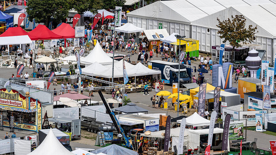 Das Gel&auml;nde der Ostbayernschau 2022. (Archivbild)
