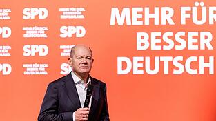 Kanzler Olaf Scholz will nach der Bundestagswahl erneut Regierungschef werden. Die Chancen stehen aber alles andere als gut.