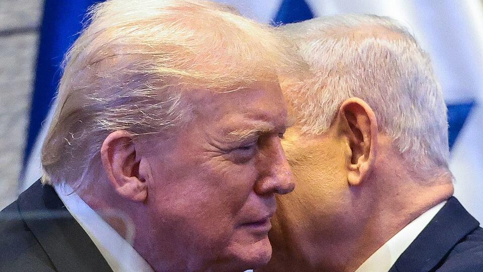 In den USA gibt es immer wieder Spekulationen dar&uuml;ber, Netanjahu k&ouml;nnte Trump zu den Angriffen auf den Iran &uuml;berredet haben. (Archivbild)