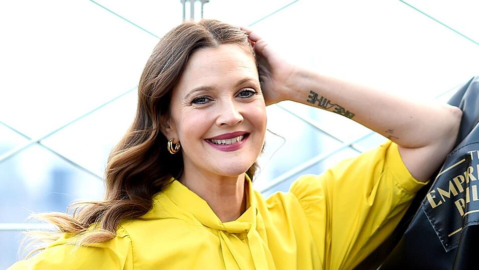 Drew Barrymore 2020 bei ihrer Talkshow «The Drew Barrymore Show» im Empire State Building.
