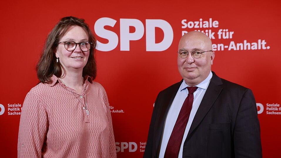 Die SPD-Landeschefs Juliane Kleemann und Andreas Schmidt laden zu Gesprächen ein. (Archivbild) Die SPD-Landeschefs Juliane Kleemann und Andreas Schmidt laden zu Gesprächen ein. (Archivbild)