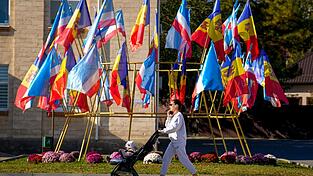 Kurz vor der Wahl in Moldau ist eine Partei des russlandfreundlichen Bündnisses von der Abstimmung ausgeschlossen worden. (Archivbild)