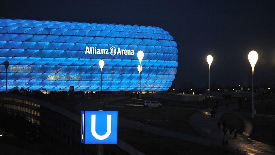 Die Anfahrt mit der U-Bahn zur Allianz Arena wird am Mittwoch voraussichtlich nicht m&ouml;glich sein. (Archivbild)