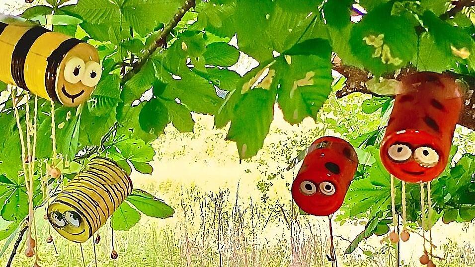 Bienen als lustige Deko-Idee ...