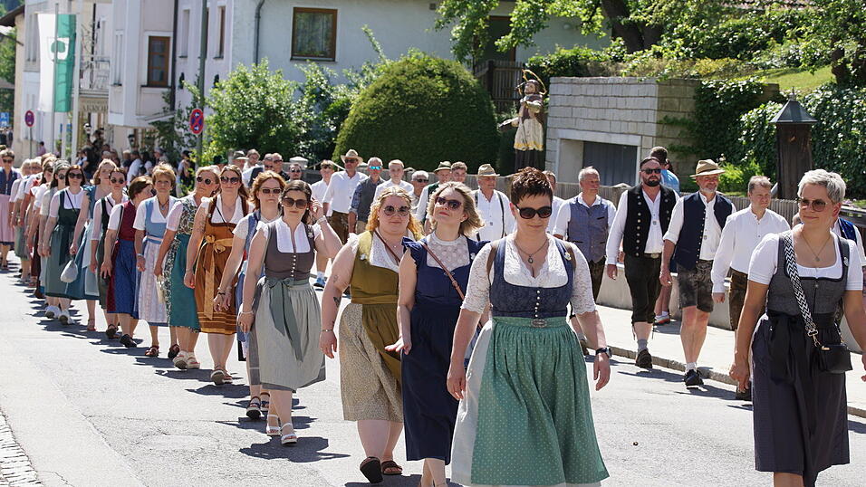 Das war der Bierzelteinzug am Pfingstsamstag in Bad K&ouml;tzting.